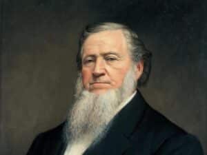 Brigham Young, who sent pioneers to settle in Southern Utah near Snow Canyon.